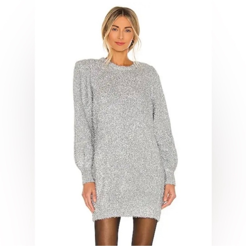 Ronny Kobo Collection Silver Dress